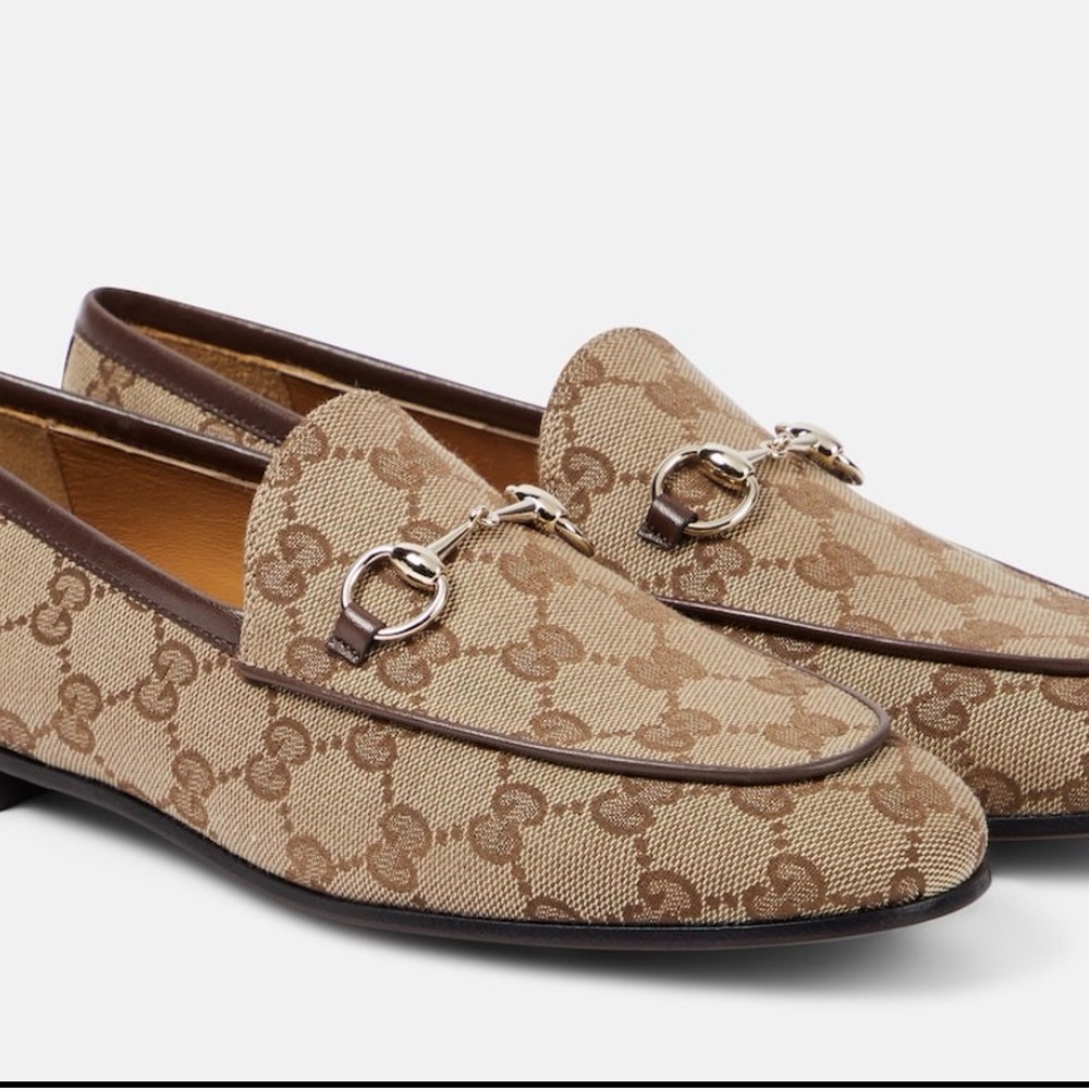 Gucci Canvas Horsebit Loafer
